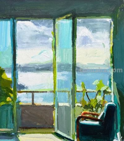 色彩明快、笔触松弛的油画 | Richard Claremont - 图画吧TUHUABA