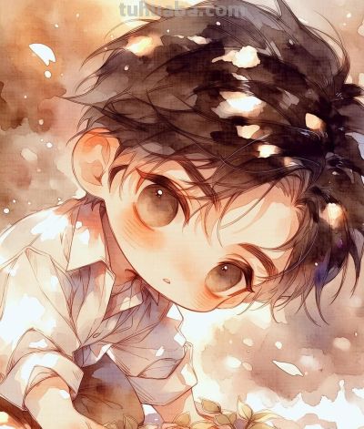 水彩百合少女 - 图画吧TUHUABA