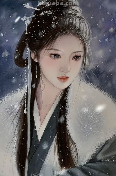 水彩少女插画：把少女千万种美画进画里，每一张都像在讲温柔心事 - 今日头条