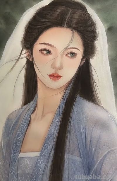 水彩少女插画：把少女千万种美画进画里，每一张都像在讲温柔心事 - 图画吧TUHUABA