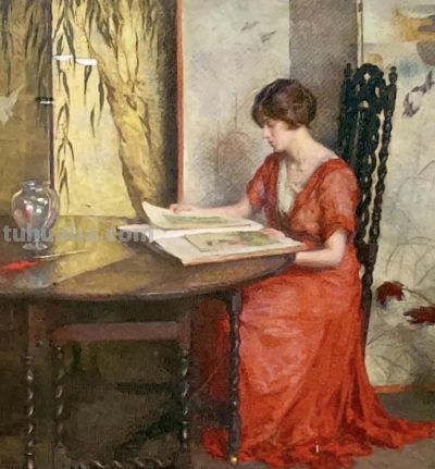 当代女画家爱丽丝·鲁格·索希尔油画人物作品欣赏 - 今日头条