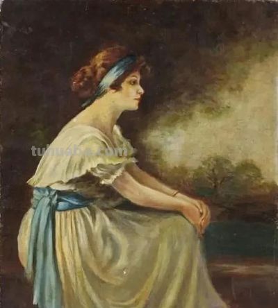 当代女画家爱丽丝·鲁格·索希尔油画人物作品欣赏 - 图画吧TUHUABA