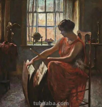 当代女画家爱丽丝·鲁格·索希尔油画人物作品欣赏 - 图画吧TUHUABA