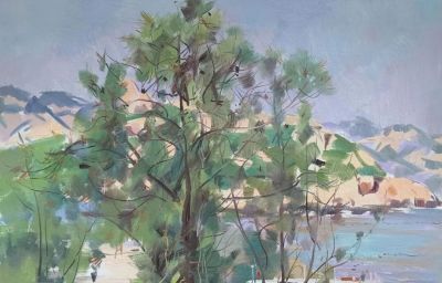 陈世宁 风景油画作品集 附2026新作 - 图画吧TUHUABA