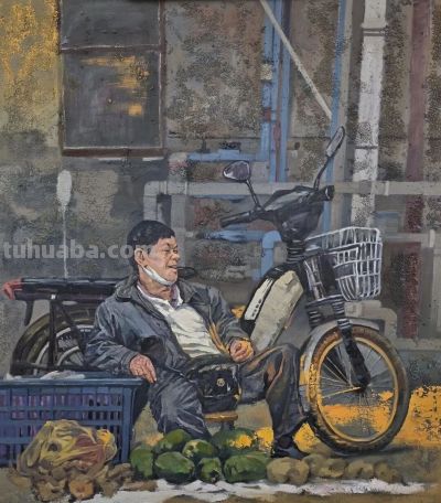 18幅 甘肃画院青年画院 院聘画家作品 - 图画吧TUHUABA