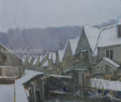 陈宜明 小幅风景油画作品选 30幅 - 图画吧TUHUABA