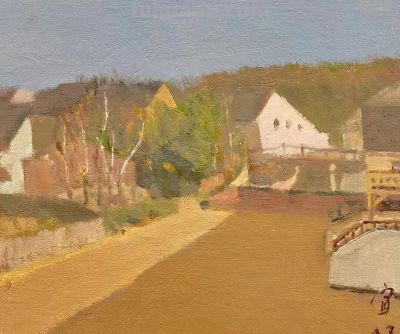 陈宜明 小幅风景油画作品选 30幅 - 图画吧TUHUABA