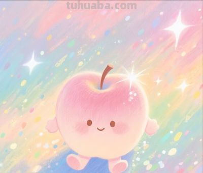 小食物简笔画——可爱到让人想嗷呜一口 - 图画吧TUHUABA