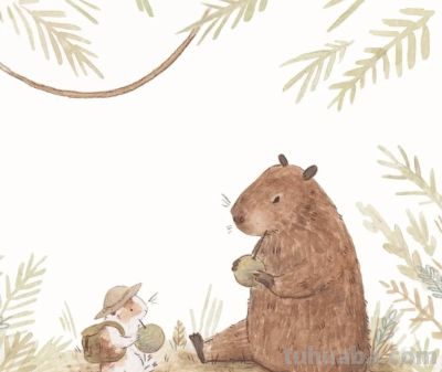 治愈系插画师 Rebecca Cowley：温柔笔触里的童话日常 - 图画吧TUHUABA