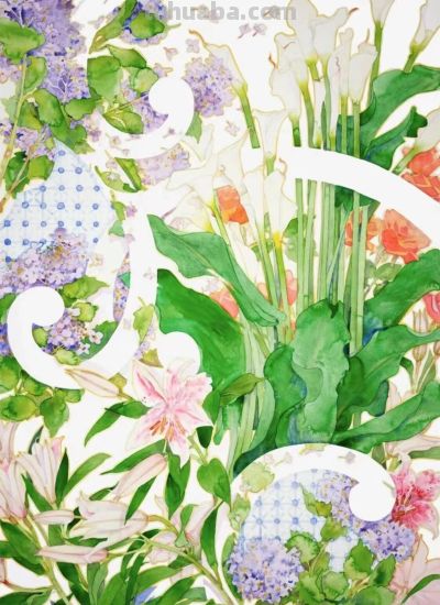 美国画家盖瑞·布科夫尼克的水彩作品 - 图画吧TUHUABA