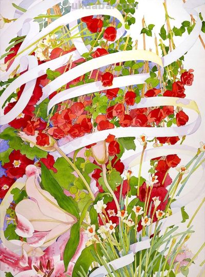 美国画家盖瑞·布科夫尼克的水彩作品 - 图画吧TUHUABA