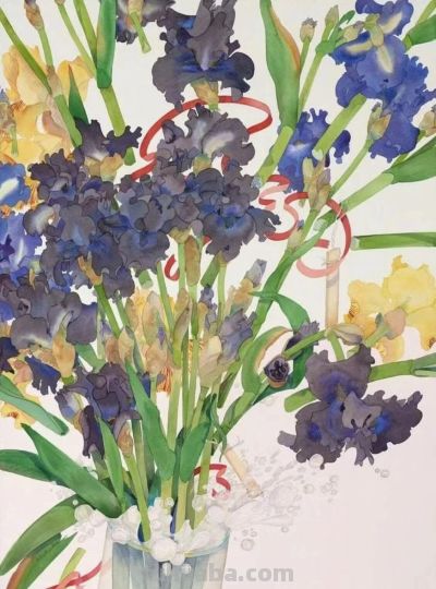 美国画家盖瑞·布科夫尼克的水彩作品 - 图画吧TUHUABA