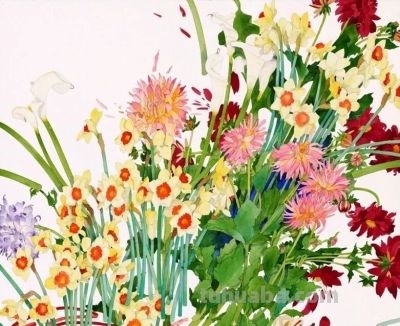 美国画家盖瑞·布科夫尼克的水彩作品 - 图画吧TUHUABA