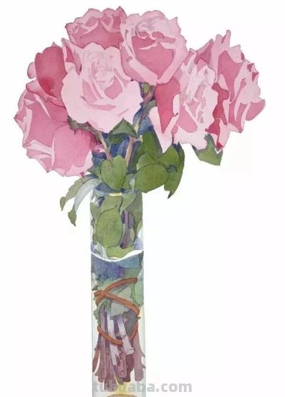 美国画家盖瑞·布科夫尼克的水彩作品 - 图画吧TUHUABA