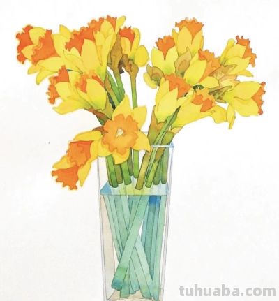 美国画家盖瑞·布科夫尼克的水彩作品 - 图画吧TUHUABA