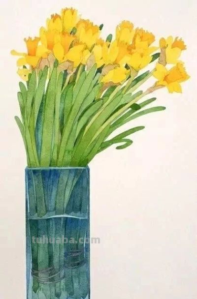 美国画家盖瑞·布科夫尼克的水彩作品 - 图画吧TUHUABA