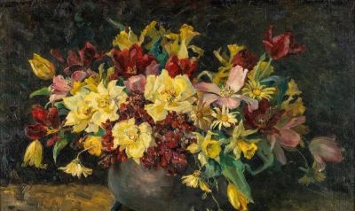 德国女画家Amelie Ruths(1871-1956)油画 22幅 - 图画吧TUHUABA