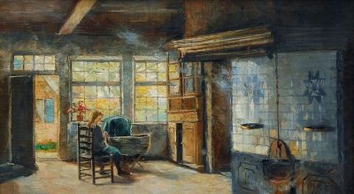 德国女画家Amelie Ruths(1871-1956)油画 22幅 - 图画吧TUHUABA