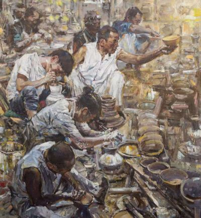 宽阔的现实主义——栾布油画作品欣赏 - 图画吧TUHUABA