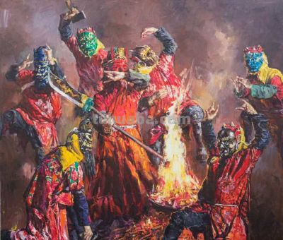 宽阔的现实主义——栾布油画作品欣赏 - 图画吧TUHUABA