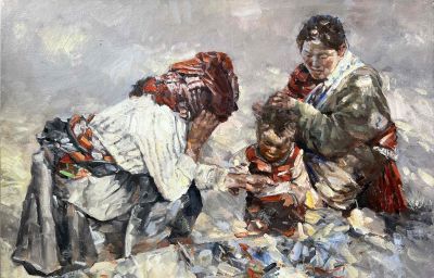 宽阔的现实主义——栾布油画作品欣赏 - 图画吧TUHUABA