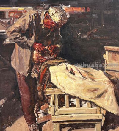 宽阔的现实主义——栾布油画作品欣赏 - 图画吧TUHUABA