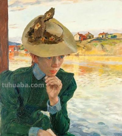 精彩的油画，卡尔·威廉·威尔赫姆松作品赏 - 图画吧TUHUABA