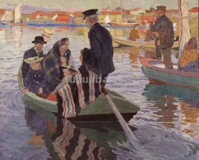 精彩的油画，卡尔·威廉·威尔赫姆松作品赏 - 图画吧TUHUABA