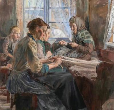 精彩的油画，卡尔·威廉·威尔赫姆松作品赏 - 图画吧TUHUABA