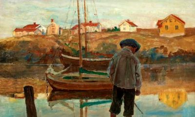 精彩的油画，卡尔·威廉·威尔赫姆松作品赏 - 图画吧TUHUABA