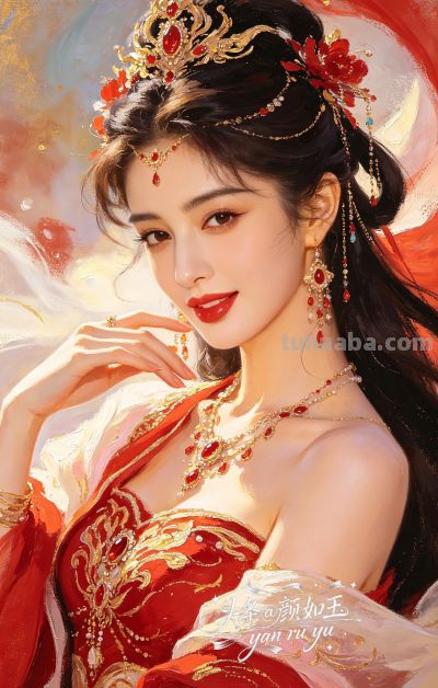 绝美油画——飞天曼舞醉星河，风姿绰约，自带优雅脱俗的东方神韵 - 图画吧TUHUABA