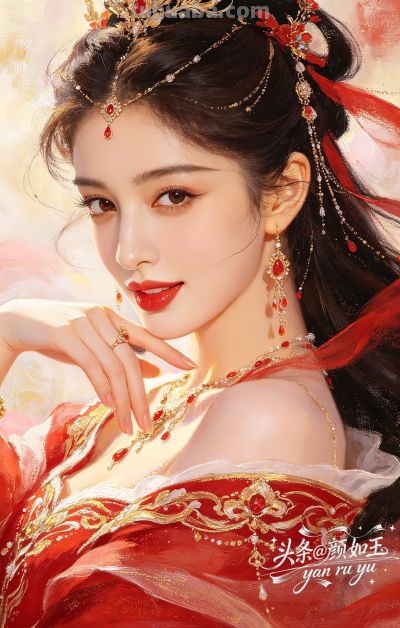 绝美油画——飞天曼舞醉星河，风姿绰约，自带优雅脱俗的东方神韵 - 图画吧TUHUABA