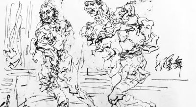 李鸿春 ||《生活场景动态速写》（33）作品欣赏 - 图画吧TUHUABA