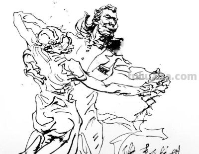 李鸿春 ||《生活场景动态速写》（33）作品欣赏 - 图画吧TUHUABA