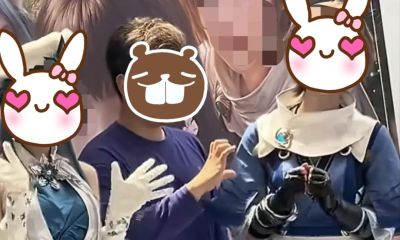 男粉比心遭无视，coser操作引争议，事后道歉，可惜网友不买账 - 图画吧TUHUABA