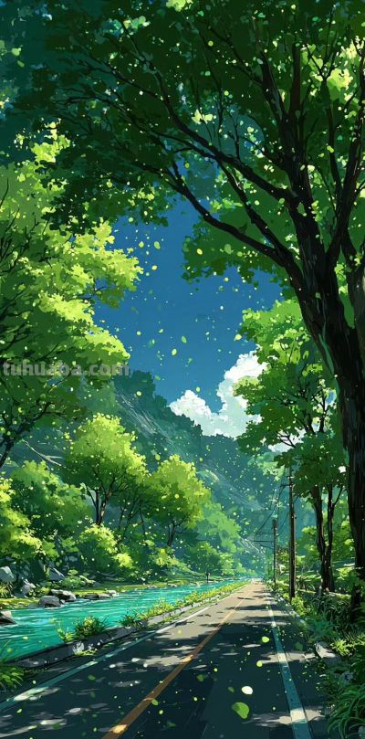 小众治愈动漫壁纸，氛围感拉满，换上温柔整个夏天 - 图画吧TUHUABA