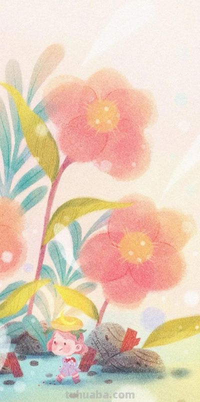 壁纸｜可爱卡通 - 图画吧TUHUABA