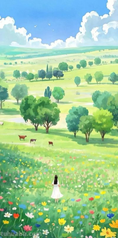 壁纸｜可爱卡通 - 图画吧TUHUABA