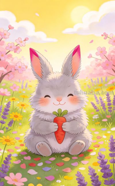 萌宠插画壁纸 - 图画吧TUHUABA