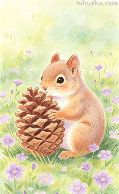 萌宠插画壁纸 - 图画吧TUHUABA