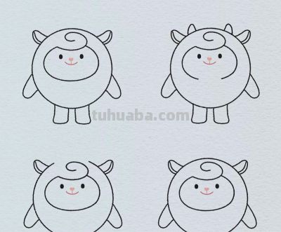 简笔画每日更新之可爱宝宝 - 图画吧TUHUABA