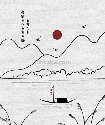 简笔画！海洋风景画（附教程） - 今日头条