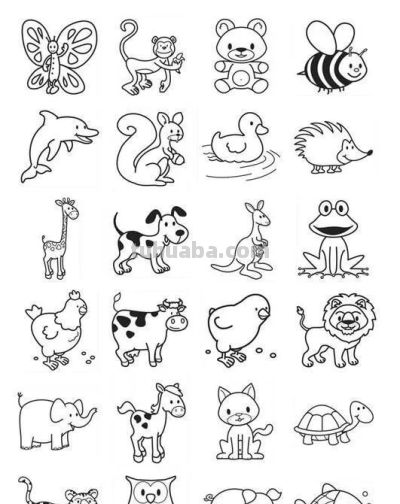 各种小动物的100种画法,十分实用的教程 - 今日头条 各种小动物的100种画法,十分实用的教程 - 图画吧TUHUABA