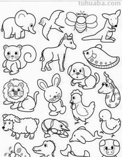 各种小动物的100种画法,十分实用的教程 - 今日头条 各种小动物的100种画法,十分实用的教程 - 图画吧TUHUABA