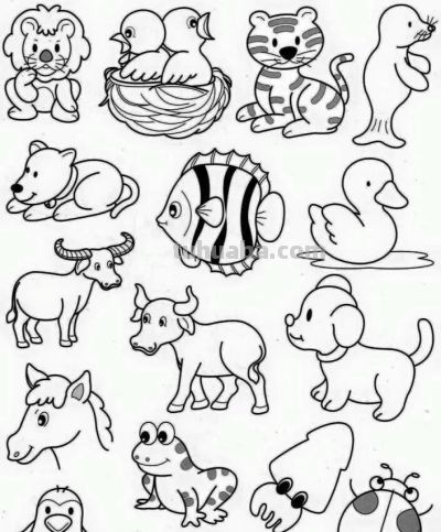 各种小动物的100种画法,十分实用的教程 - 今日头条 各种小动物的100种画法,十分实用的教程 - 图画吧TUHUABA