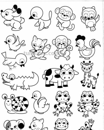 各种小动物的100种画法,十分实用的教程 - 今日头条 各种小动物的100种画法,十分实用的教程 - 图画吧TUHUABA