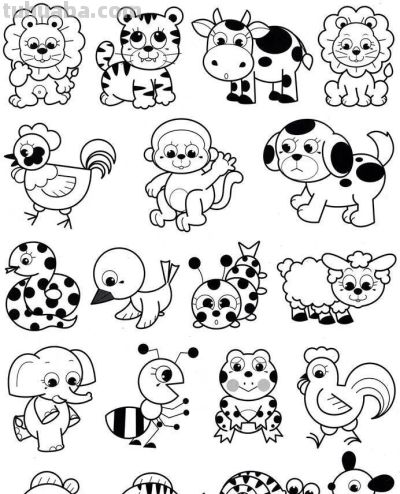 各种小动物的100种画法,十分实用的教程 - 今日头条 各种小动物的100种画法,十分实用的教程 - 图画吧TUHUABA