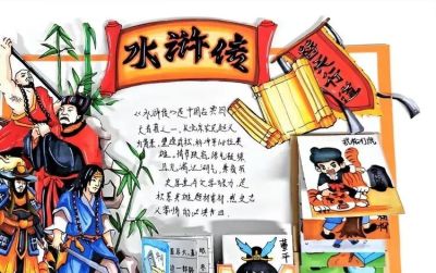 墨香润少年·书香阅世界 | 秀中七年级世界读书日创意手抄报大赛 - 图画吧TUHUABA