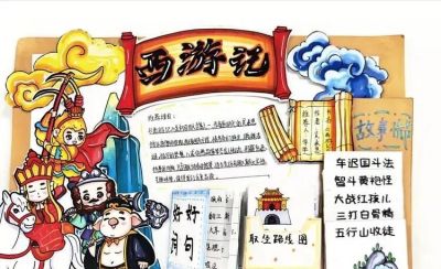 墨香润少年·书香阅世界 | 秀中七年级世界读书日创意手抄报大赛 - 图画吧TUHUABA