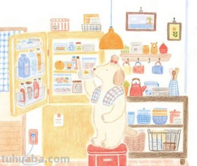 私藏宝藏插画师｜彩铅里的治愈小世界，看完心都化了 - 图画吧TUHUABA